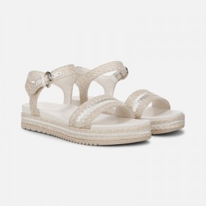 Naturalizer Women's Neila Platform Sandals Beige NV76-8386Z7