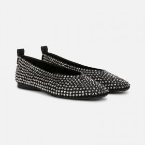 Naturalizer Women's 27 Edit Carla Ballet Flats Black DM96-4376H9