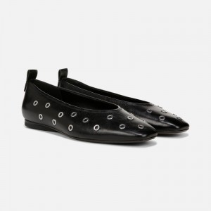 Naturalizer Women's 27 Edit Carla Ballet Flats Black QU35-1945U5
