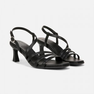 Naturalizer Women's Galaxy Heeled Dress Sandals Black LA17-5077H1