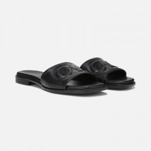 Naturalizer Women's Genevieve Slide Sandals Black AT63-6173V9