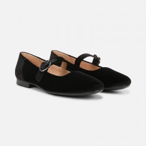 Naturalizer Women's Kelly Mary Jane Ballet Flats Black WA81-1161B4