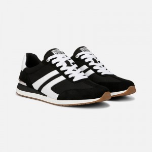 Naturalizer Women's Lorena Lace Up Sneakers Black VB32-0922V4