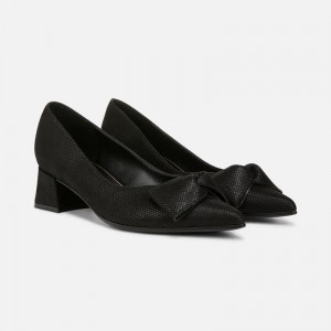 Naturalizer Women's Mavis Bow Pumps Black TS00-6100M8
