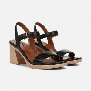 Naturalizer Women's Rose Heeled Dress Sandals Black KH10-1860M9