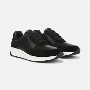 Naturalizer Women's Shay Lace Up Sneakers Black CJ52-9222P9