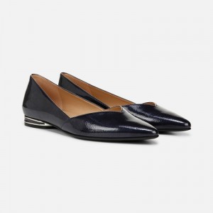 Naturalizer Women's Havana Ballet Flats Blue ND58-6798N4