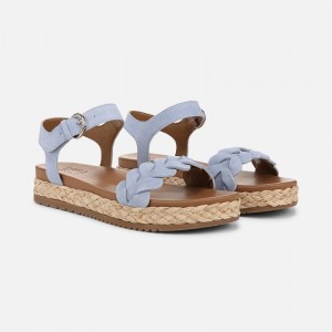 Naturalizer Women's Neila Platform Sandals Blue VC69-7539N9