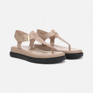 Naturalizer Women's Alyssa Platform Sandals Brown DZ16-4596G2