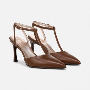 Naturalizer Women's Astrid Pumps Brown YK63-2353L9