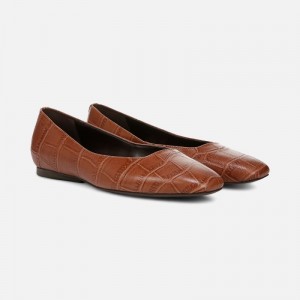 Naturalizer Women's Chelsea Ballet Flats Brown PD87-0877J1