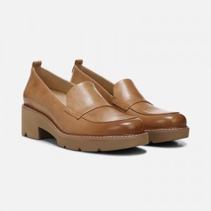 Naturalizer Women's Darry Lug Sole Loafers Brown YN35-1455T8