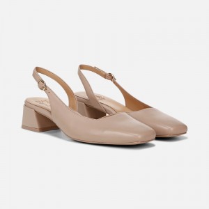 Naturalizer Women's Jayla Slingback Pumps Brown NP93-9933A8