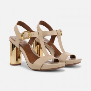 Naturalizer Women's Jordis Heeled Dress Sandals Brown CT12-2422A7