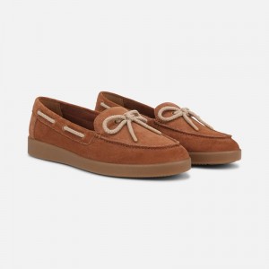 Naturalizer Women's Keel Boat Shoes Brown SN68-7268P1