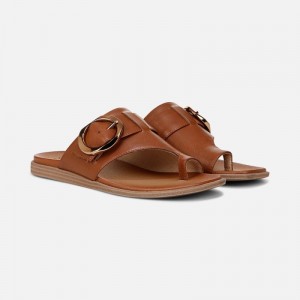 Naturalizer Women's SOUL Joanie Slide Sandals Brown TD97-7367H4