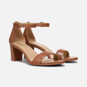Naturalizer Women's Vera Heeled Dress Sandals Brown WP04-1244V4