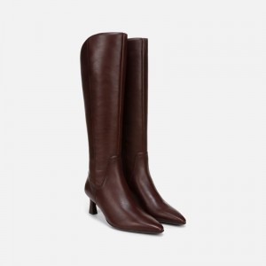Naturalizer Women's Deesha Wide Calf Knee High Boots Chocolate WI08-2978K9