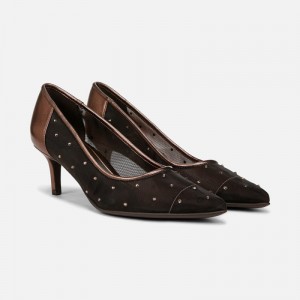 Naturalizer Women's Everly Pumps Chocolate VN08-9198B6