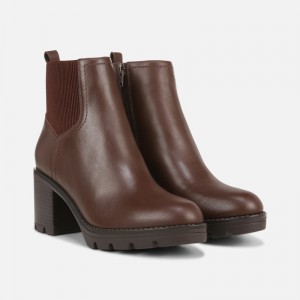 Naturalizer Women's Verney Weatherproof Boots Chocolate / Brown PL13-3073U2