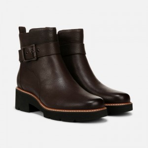 Naturalizer Women's Darry Strap Booties Coffee / Brown HW60-2290Y3