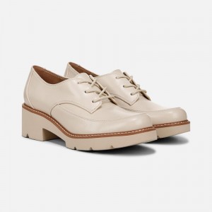 Naturalizer Women's Darry Lace Oxford Loafers Cream RP75-4495J5