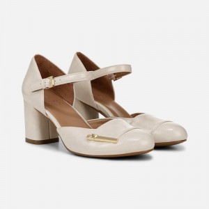 Naturalizer Women's Lavish Mary Jane Pumps Cream DY53-7923B0