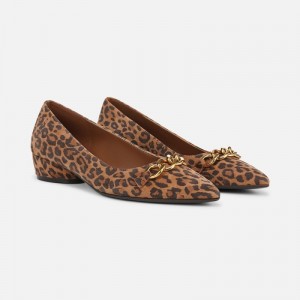 Naturalizer Women's Becca Pointed Toe Flats Dark Brown GZ68-5008O3