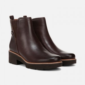 Naturalizer Women's Darry Booties Dark Brown KZ10-0740F0