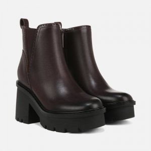 Naturalizer Women's Quest Booties Dark Brown CV54-8254A0