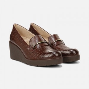Naturalizer Women's SOUL Achieve Wedges Dark Brown AI18-1588N5