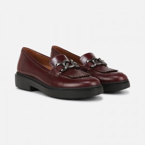 Naturalizer Women's Paris Loafers Dark Red OB52-5252A1