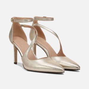 Naturalizer Women's 27 Edit Abilyn Pumps Gold FZ54-1914T6