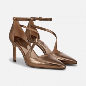 Naturalizer Women's 27 Edit Abilyn Pumps Gold UX90-5010Z5