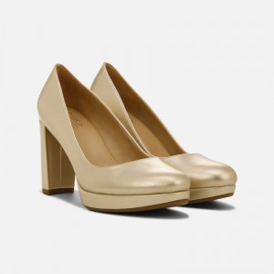 Naturalizer Women's Berlin Pumps Gold QX54-1864L2