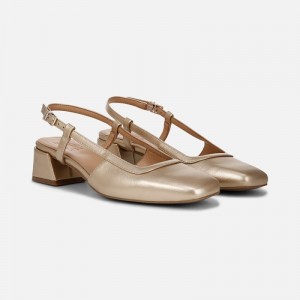 Naturalizer Women's Harper Slingbacks Gold EI98-5358Y0