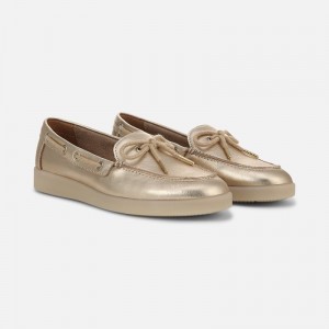 Naturalizer Women's Keel Boat Shoes Gold IE26-0986S7