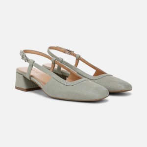 Naturalizer Women's Harper Slingbacks Green JI87-2057P9