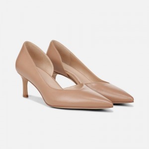 Naturalizer Women's 27 Edit Faith Pumps Grey Brown PV23-8483I9