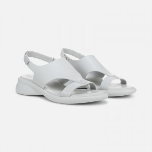 Naturalizer Women's Lillian Slingback Flat Sandals Grey UZ42-7472M1