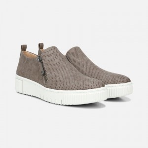 Naturalizer Women's SOUL Turner Slip On Sneakers Grey TL17-4987E3