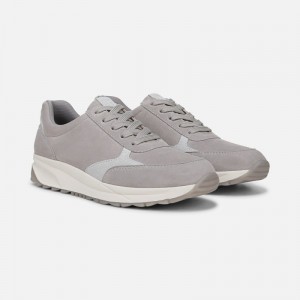 Naturalizer Women's Shay Lace Up Sneakers Grey NX33-3753V4