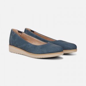 Naturalizer Women's SOUL Idea Ballet Flats Indigo WR83-6593N8