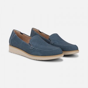 Naturalizer Women's SOUL Idea Moc Loafers Indigo UX05-8795H8