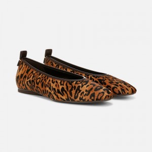 Naturalizer Women's 27 Edit Carla Ballet Flats Leopard SE60-9290S3