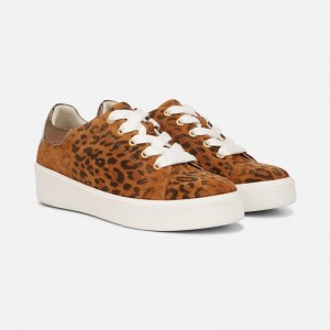 Naturalizer Women's Morrison 2.0 Lace Up Sneakers Leopard UH74-6054S6