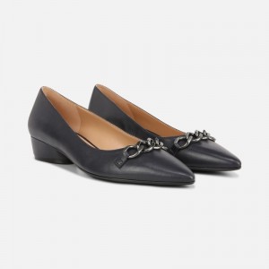 Naturalizer Women's Becca Pointed Toe Flats Navy Blue QB34-3984I1