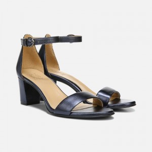Naturalizer Women's Vera Heeled Dress Sandals Navy RC30-6840X0