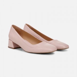 Naturalizer Women's Huntley Block Heel Pumps Pink PC79-3419Y6