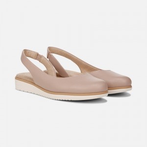 Naturalizer Women's SOUL Idea d'Orsay Flat Slingbacks Pink IE33-5743I0